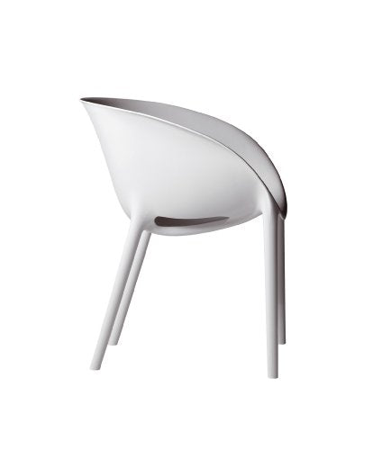 Lot de 4 fauteuils Driade Soft Egg de Philippe Starck