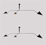 Lampe Serge Mouille Serge Mouille fer créative moderne Salon Plafond Lampes Lampes //sol/mur Lampes lampe de plafond chefs-624,6 Pll