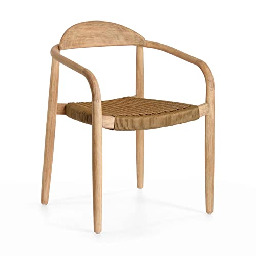 Kave Home - Chaise Nina Beige Eucalyptus FSC 100% Kave Home - Chaise Nina Beige Eucalyptus FSC 100%