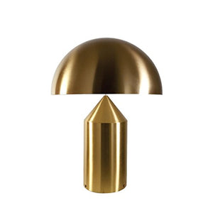 Lampe LED E14 simple de style moderne Lampe champignon Golden Compass Award modèle sur lit hôpital doré