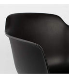 Chaise Design WLabel Edition la Chaise Mae Noir WLabel Edition/de Couleur Noir/en Polyprolpylene/Désigné par WLabel Edition