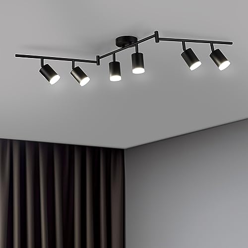 Lampe de Plafond Orientable 6 Spots