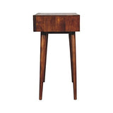 Artisan Furniture Table Console Chestnut Lille, Bois de Mangue, châtaigne, Taille Unique