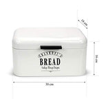 Granrosi Boîte à pain rétro - Boîte à pain compacte pour garder le pain et les petits pains frais plus longtemps - Attire tous les regards dans toute cuisine
