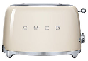 SMEG TSF01CREU Grille-pain, 950 W, 1.5 liters, Crème
