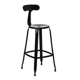 SKLUM Tabouret Haut Yvon Noir - (Plus de Couleurs)