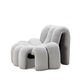 Couches for Living Room Personality Special-Shaped Spider Seat Simple Single Leisure Sofa Model Room Hotel Lazy Lounge Chair Lounger Sofa (Color : Red) (Grey)