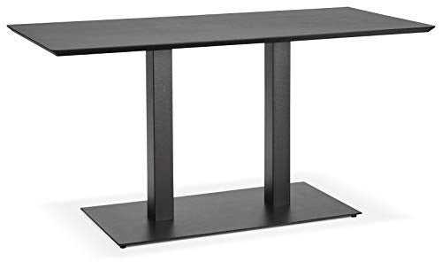 Générique Table à Diner Design JAKADI Black 70x150x75 cm