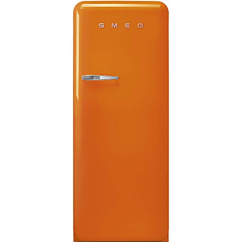 Réfrigérateur 1 porte Smeg FAB28ROR3 - Réfrigérateur 1 porte - 270 litres - Réfrigerateur/congel : Froid brassé / Froid statique - Dégivrage automatique - Orange - Classe A+++ / Pose libre