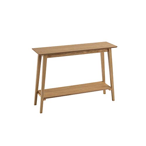 Lola Home Console de Table Nordique Naturelle en Bois MDF 72x30x100 cm