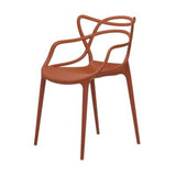 Kartell 586515 Chaise Masters (Marron cuivré)