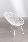 SKLUM Chaise de Jardin Blanche New Acapulco Blanc