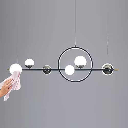 Suspension LED Lampe à suspension à intensité variable Table à manger Lustre réglable en hauteur Abat-jour en acrylique Éclairage en métal avec télécommande Salon Café Bar Cuisine Lampe or noir Suspension LED Lampe à suspension à intensité variable Table à manger Lustre réglable en hauteur Abat-jour en acrylique Éclairage en métal avec télécommande Salon Café Bar Cuisine Lampe or noir