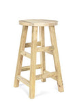 Elm Home and Garden Tabouret de Bar en Bois Massif 70 cm