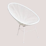 SKLUM Chaise de Jardin Blanche New Acapulco Blanc