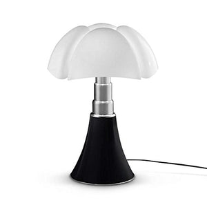 PIPISTRELLO MED - Lampe Noir LED pied télescopique H50-62cm - Lampe à poser Martinelli Luce designé par Gae Aulenti
