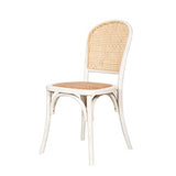 Biscottini Chaise Salle a Manger Bois 88x44x44 cm - Chaise rotin Salle à Manger et Chaise de Cuisine - Chaise bistrot Bois - Chaise Bois bistrot