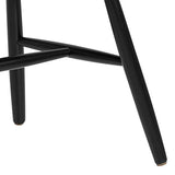 AC Design Furniture Susanne Chaises de Salle à Manger, Bois, Noir, L: 48 x l: 48,5 x H: 86 cm