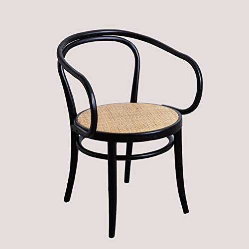 SKLUM Chaise en Bois Tone Vintage Noir uni SKLUM Chaise en Bois Tone Vintage Noir uni
