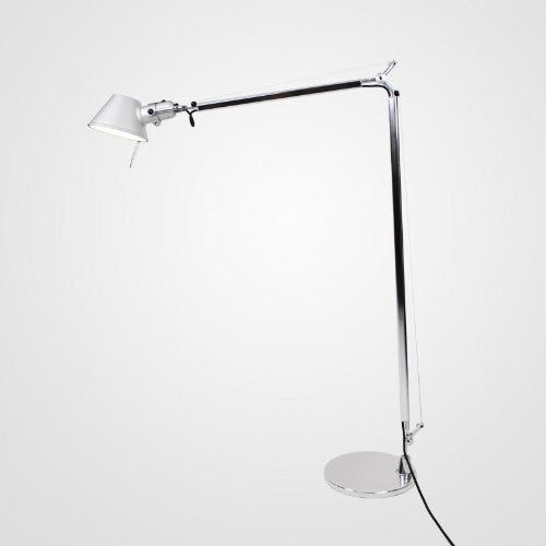 Artemide Lampe de Sol Tolomeo Lettura en Aluminium L 96 H max 167 cm