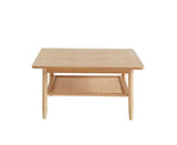 BAÏTA Table Basse, Bois, L80cm