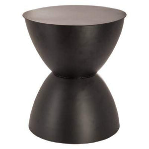 Atmosphera Table Basse Guéridon en métal - Tendance & Design - Coloris Noir