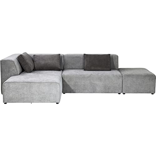 Canapé Infinity Antique Ottoman gauche gris Kare Design Canapé Infinity Antique Ottoman gauche gris Kare Design