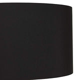 Lampe à poser design 'SPRING MINI' avec abat-jour et trépied noir