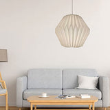 Origami Design Abat-jour en papier créatif nordique - Décoration en papier - Lanterne de plafond - Suspension murale - Décoration artistique
