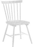 AC Design Furniture Chaise, Bois, Weiß