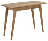 AC Design Furniture Konrad Table de Bureau, H : 74 x L : 105 x P : 45 cm, Chêne huilé et plaqué chêne, 1 pce