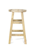 Elm Home and Garden Tabouret de Bar en Bois Massif 70 cm