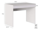 Icona Home MIK Bureau avec tiroir, Bois Composite
