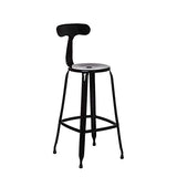 SKLUM Tabouret Haut Yvon Noir - (Plus de Couleurs)