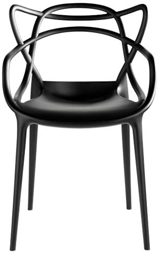Kartell 586609 chaise masters Plastique (noir)