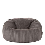 Icon Pouf Classique en Velours Côtelé Kingston, Pouf Poire Salon pour Adultes, Fauteuil Pouf