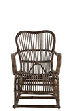 Rocking Chair ROTIN Marron (95x56x86cm) JOLIPA JLINE 91336