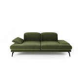 Siblo Canape 2 Places - Deli 2 Collection Meubles de Salon - Confortable Canapé Convertible - Canapé 2 Places - Vert - 215x112x83 cm