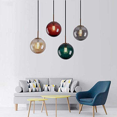 Plafonnier Moderne En Résine Vert - Diamètre 23 Cm, Hauteur 16 Cm, Ampoule E27 (Non Incluse), Pour Chambre, Cuisine, Couloir