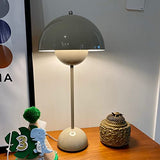 XIEJ Lampe de chevet LED de style moderne - Lampe de bureau - Champignon - Décoration de table - Idéale pour le salon, la cuisine, le couloir, la chambre à coucher, l'hôtel