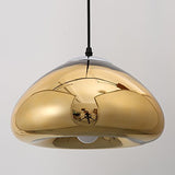 LED 3 W Lampe suspension Lampe suspension Suspension moderne minimaliste lustre pendentif éclairage blanc chaud Lampe de plafond salon salle à manger chambre à coucher (Ampoule incluse) doré