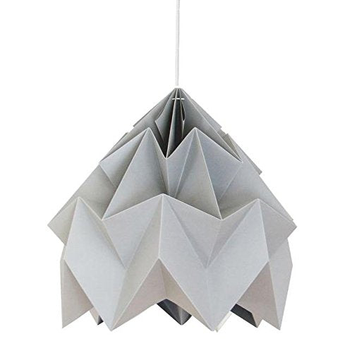 MOTH - Suspension XL Papier Gris Ø40cm - Suspension Snowpuppe designé par Studio Snowpuppe