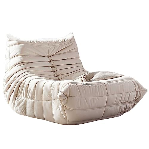 LCYZ Chaises Sac Haricots Géants Chaise Canapé Paresseux Chaise Jeu Au Sol Chaise Canapé Rembourrée Pliante Salle De Séjour, Chambre, White LCYZ Chaises Sac Haricots Géants Chaise Canapé Paresseux Chaise Jeu Au Sol Chaise Canapé Rembourrée Pliante Salle De Séjour, Chambre, White