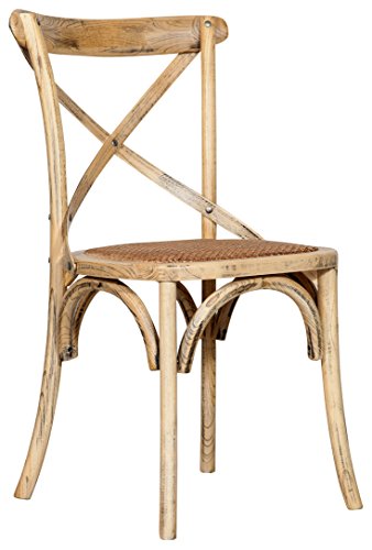 Biscottini Chaise Salle a Manger Bois 86x42x46 cm | Chaise bistrot Bois Made in Italy | Chaise Bois Finition Vintage | Chaise en rotin Biscottini Chaise Salle a Manger Bois 86x42x46 cm | Chaise bistrot Bois Made in Italy | Chaise Bois Finition Vintage | Chaise en rotin