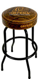 ORTEGA OBS30V2 Tabouret de bar en cuir Marron 76 cm