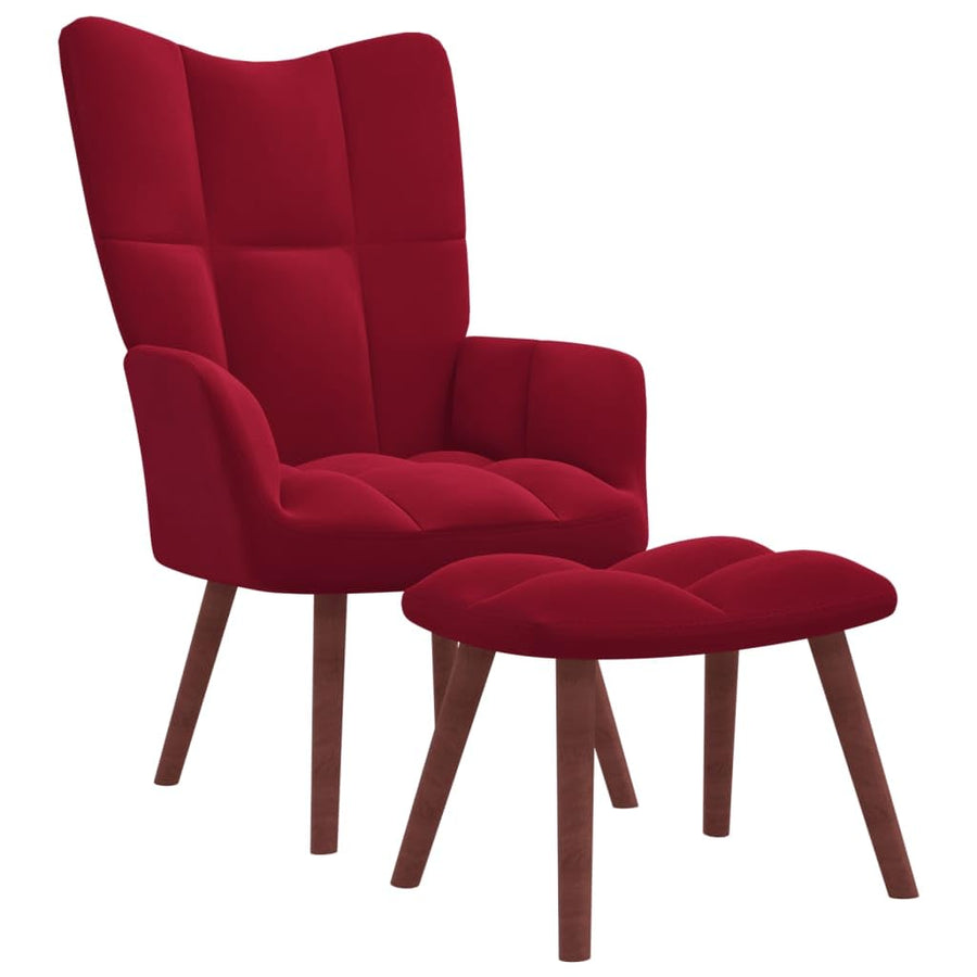 Toshilian Fauteuil avec Repose Pied, Fauteuils Chaise de Salon Fauteuil Relax Relax avec Tabouret Chaise de Relaxation avec Repose-Pied Rouge Bordeaux Velours Toshilian Fauteuil avec Repose Pied, Fauteuils Chaise de Salon Fauteuil Relax Relax avec Tabouret Chaise de Relaxation avec Repose-Pied Rouge Bordeaux Velours