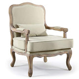 Menzzo Mambo Fauteuil, Tissu, Beige, 73