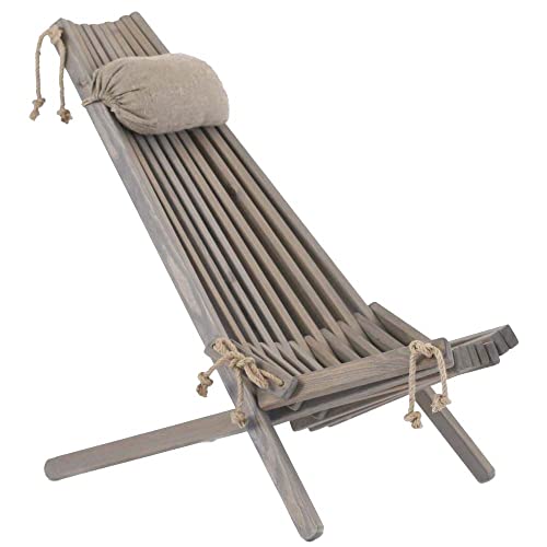 Chilienne Bois EcoChair (Coussin Offert) Pin Gris Chilienne Bois EcoChair (Coussin Offert) Pin Gris