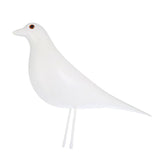 MagiDeal Statue Oiseaux En Résine Ornement De Décoration Figurine Décor Bricolage Jardin Maison - Blanc