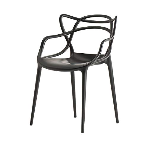 Kartell 586609 chaise masters Plastique (noir)